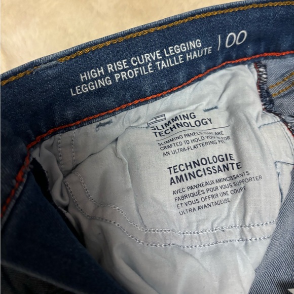 Tommy Hilfiger Jeans High Rise Curve Legging Size 00 - Picture 4 of 4